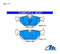 ATE 13.0460-7217.2 Brake pad set