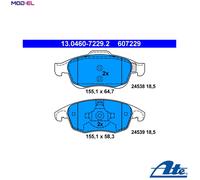 ATE Brake Pad Set 13.0460-7229.2 – Fits Citroën/Peugeot DS4, DS5, 5008, C4 II, Berlingo