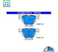 Brake pads 13.0460-7232.2 ATE for BMW X5 X6