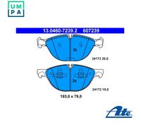 BRAKE PAD SET DISC BRAKE 13.0460-7239.2 FOR BMW X5/SAV/E70 X6/SAC/E71/E72 3.0L