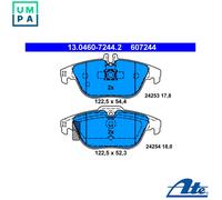 Brake pads 13.0460-7244.2 ATE for MERCEDES-BENZ C-CLASS T-Model C-CLASS