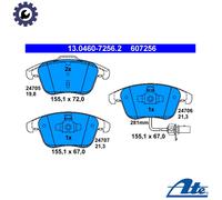 BRAKE PAD SET DISC BRAKE 13.0460-7256.2 FOR AUDI A4/S4 A5/S5 CAEB/CPMA 2.0L 4cyl