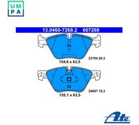 ATE Brake Pads 13.0460-7268.2 Set for BMW 5 (F10/F11) Touring
