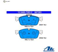 Front Brake Pads Set MB:W166,X166,C292,GLE,GL,ML,GLS A0074207920 0074207920