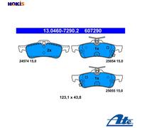 ATE 13.0460-7290.2 Brake pad set