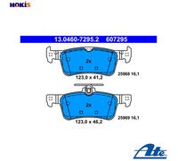 REAR BRAKE PAD SET DISC BRAKE FITS: PEUGEOT 308 II 1.6 THP/1.6 THP 125/1.2 VT