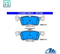 REAR BRAKE PAD SET DISC BRAKE FITS: PEUGEOT 308 II 1.6 THP/1.6 THP 125/1.2 VT
