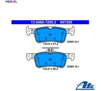 REAR BRAKE PAD SET DISC BRAKE FITS: PEUGEOT 308 II 1.6 THP/1.6 THP 125/1.2 VT