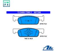 ATE 13.0460-7298.2 Brake Pads