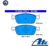 BRAKE PAD SET DISC BRAKE 13.0460-7299.2 FOR FORD TOURNEO/CONNECT/GRAND/V408 1.5L