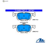 ATE 13.0460-7301.2 Brake pad set
