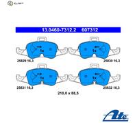 ATE 13.0460-7312.2 Brake pad set