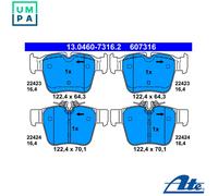 New Brake Pad Set, disc brake for MERCEDES-BENZ:GLC,W205,A205,C205,S205