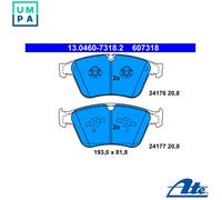 BRAKE PAD SET DISC BRAKE 13.0460-7318.2 FOR MERCEDES-BENZ M 156.980 6.2L 8cyl