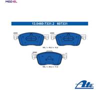 BRAKE PAD SET DISC BRAKE FOR CITROEN PEUGEOT SPACETOURER V YHR YHV AHK AHJ ATE
