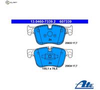 ATE Brake Pad Set 13.0460-7339.2 - Disc Brake