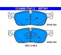 BRAKE PAD SET, DISC BRAKE 13.0460-7341.2