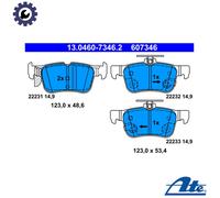 ATE 13.0460-7346.2 Brake pad set