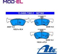 ATE 13.0460-7362.2 Brake pad set