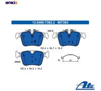 ATE Brake Pad Set 13.0460-7363.2 Disc Brake Fits Volvo C40 Recharge UK Stock