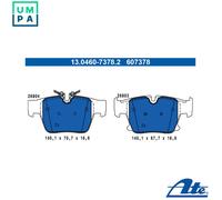 ATE 13.0460-7378.2 Brake pad set