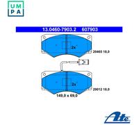 ATE 13.0460-7903.2 Brake pad set