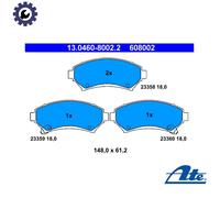 ATE 13.0460-8002.2 Brake pad set