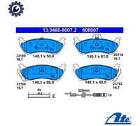 Brake pads 13.0460-8007.2 ATE for MERCEDES-BENZ M-CLASS