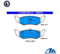 ATE 13.0460-8010.2 Brake pad set