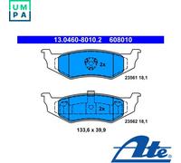 BRAKE PAD SET DISC BRAKE 13.0460-8010.2 FOR CHRYSLER NEON/II SEBRING VOYAGER