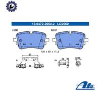 ATE 13.0470-2650.2 Brake pad set