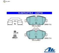 Brake pads 13.0470-2710.2 ATE for MINI BMW