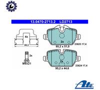 ATE 13.0470-2713.2 Brake pad set