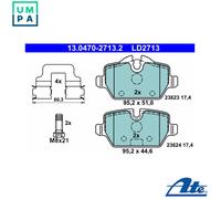 ATE 13.0470-2713.2 Brake pad set