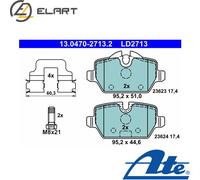 Brake pads 13.0470-2713.2 ATE for MINI BMW