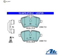 Brake pads 13.0470-2725.2 ATE for MINI MINI Roadster MINI Convertible MINI