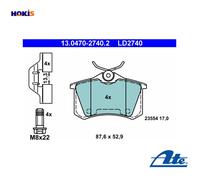 ATE 13.0470-2740.2 Brake pad set