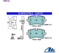 ATE 13.0470-2770.2 Brake pad set