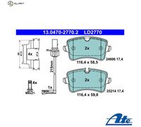 ATE 13.0470-2770.2 Brake pad set
