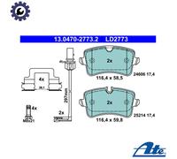 ATE 13.0470-2773.2 Brake pad set