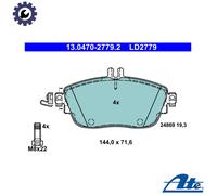 Brake pads 13.0470-2779.2 ATE for MERCEDES-BENZ INFINITI