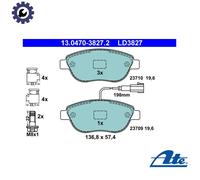 BRAKE PAD SET DISC BRAKE 13.0470-3827.2 FOR FIAT FIORINO/MPV/Box/Body/MPV 1.2L