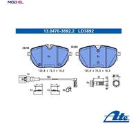 ATE 13.0470-3892.2 Brake pad set
