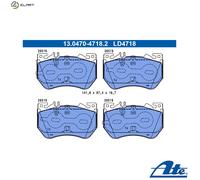 BRAKE PAD SET DISC BRAKE 13.0470-4718.2 FOR MERCEDES-BENZ C-CLASS/All-Terrain