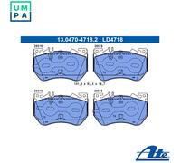 BRAKE PAD SET DISC BRAKE 13.0470-4718.2 FOR MERCEDES-BENZ C-CLASS/All-Terrain