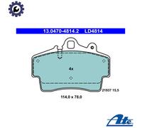 BRAKE PAD SET DISC BRAKE 13.0470-4814.2 FOR PORSCHE M 96.20 2.5L M97.20 2.7L