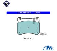 Brake pads 13.0470-4994.2 ATE for MERCEDES-BENZ C-CLASS C-CLASS T-Model CLK SLK