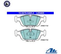 BRAKE PAD SET DISC BRAKE 13.0470-5405.2 FOR BMW Z3/E36/Roadster Z4/E85 1.9L 4cyl