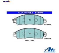 ATE Brake Pad Set 13.0470-5508.2 Disc Brake for Nissan NV200/LEAF