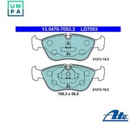 ATE 13.0470-7053.2 Brake pad set